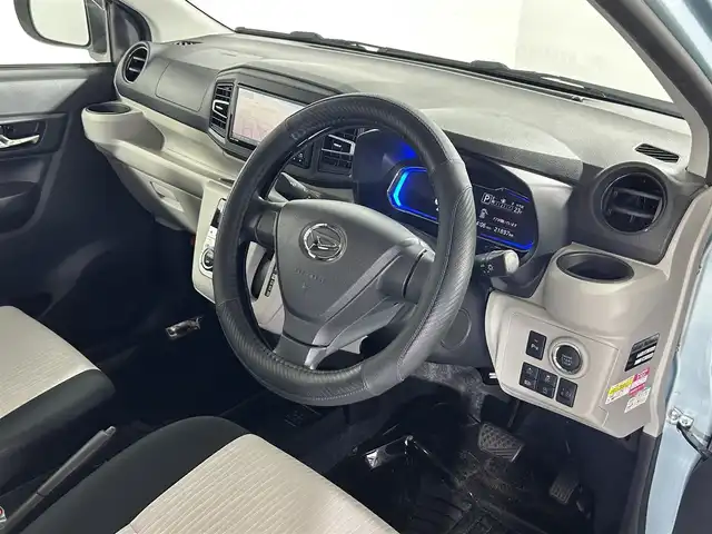 ダイハツ ミラ イース G SAⅢ 佐賀県 2018(平30)年 2.2万km スカイブルーメタリック 純正7インチナビ　/フルセグテレビ/BT/CD/DVD/MSV/バックカメラ　/衝突被害軽減/レーンキープアシスト/前席シートヒーター/クリアランスソナー　/オートマチックハイビーム　/ドライブレコーダー　/ＥＴＣ　/ＬＥＤオートヘッドライト　/プッシュスタート/純正14インチアルミホイール/アイドリングストップ/取扱説明書/保証書