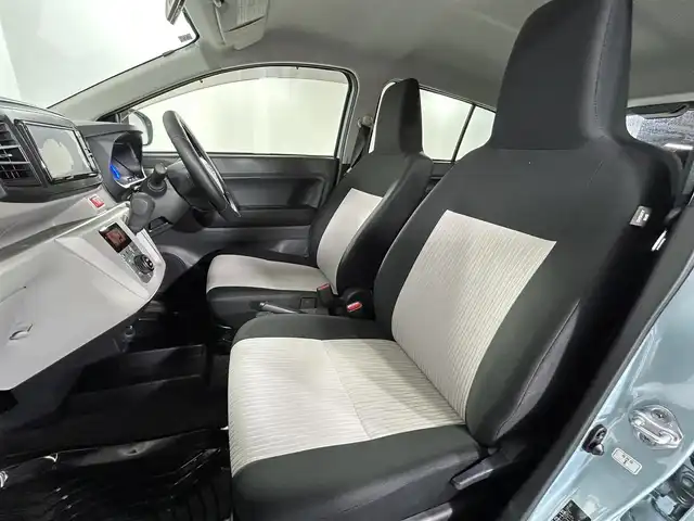 ダイハツ ミラ イース G SAⅢ 佐賀県 2018(平30)年 2.2万km スカイブルーメタリック 純正7インチナビ　/フルセグテレビ/BT/CD/DVD/MSV/バックカメラ　/衝突被害軽減/レーンキープアシスト/前席シートヒーター/クリアランスソナー　/オートマチックハイビーム　/ドライブレコーダー　/ＥＴＣ　/ＬＥＤオートヘッドライト　/プッシュスタート/純正14インチアルミホイール/アイドリングストップ/取扱説明書/保証書