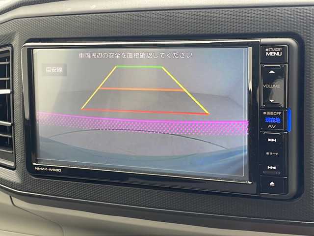 ダイハツ ミラ イース G SAⅢ 沖縄県 2018(平30)年 2.2万km スカイブルーメタリック 純正ナビ(NMZK-W68D)/(Bluetooth　フルセグTV　CD DVD AM FM)　　/バックカメラ/USB入力端子/ETC/ドライブレコーダー　/シートヒーター　/クリアランスソナー/コーナーセンサー/電動格納ミラー　/オートライト　/オートマチックハイビーム/LEDヘッドライト　/純正アルミホイール/社外フロアマット