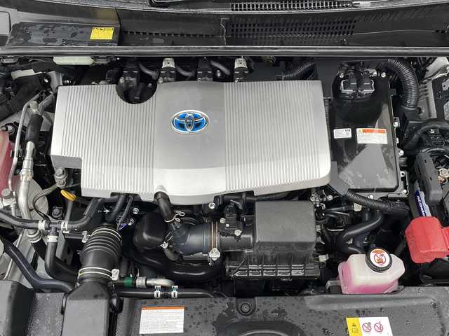 トヨタ プリウス A プレミアム　ツーリングセレ 福島県 2016(平28)年 7.3万km ホワイトパールクリスタルシャイン 純正９型ナビ　ヘッドアップディスプレイ　フルセグ　バックＣ　ＢＴ　ＥＴＣ　電動白革シートヒーター　前後ドラレコ　レーダークルーズ　オートパーキング　ＢＳＭ　ＡＣ１００Ｖ　純正１７ＡＷ　スペアキー