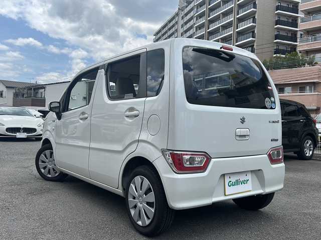 スズキ ワゴンＲ HYBRID FX 宮崎県 2017(平29)年 6.4万km ピュアホワイトパール パワーウィンドウ/パワーステアリング/ABS搭載/純正フロアマット