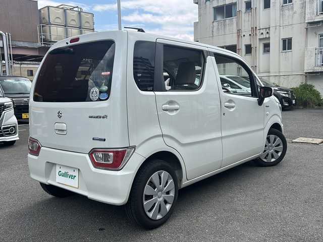 スズキ ワゴンＲ HYBRID FX 宮崎県 2017(平29)年 6.4万km ピュアホワイトパール パワーウィンドウ/パワーステアリング/ABS搭載/純正フロアマット