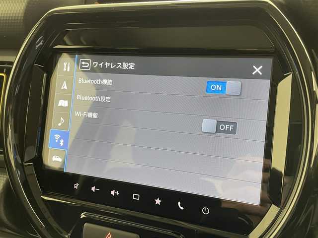 スズキ ハスラー HYBRID X 滋賀県 2025(令7)年 0.1万km未満 オフブルーメタリック/ソフトベージュメタリック 届出済未使用車/２トーンカラー仕様/純正９型ナビ/【CD/DVD/Bluetooth/フルセグTV/AppleCarPlay】/全方位モニター/スズキセーフティサポート/・デュアルカメラブレーキサポート/・誤発進抑制機能/・車線逸脱抑制機能/・車線逸脱警報機能/・ふらつき警報機能/・先行車発進お知らせ機能/・アダプティブクルーズコントロール/・ハイビームアシスト/・標識認識機能/・後退時ブレーキサポート/・後方誤発進抑制機能/シートヒーター/ステアリングスイッチ/ＬＥＤライト/オートライト/コーナーセンサー