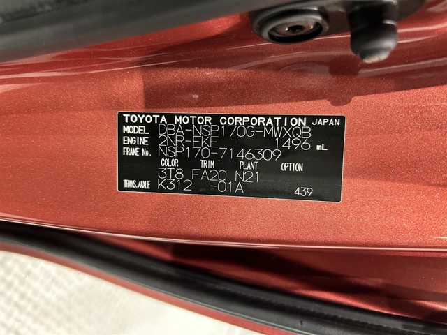トヨタ シエンタ G 愛知県 2018(平30)年 2.7万km レッドマイカM 純正ＳＤナビ/(FM/AM/CD・DVD再生/Bluetooth/フルセグTV/SD)/トヨタセーフティセンス　/　　-プリクラッシュセーフティ　/　　-オートマチックハイビーム　/　　-レーンディパーチャーアラート/両側パワースライドドア　/ビルトインＥＴＣ　/バックカメラ　/ドライブレコーダー　/LEDヘッドライト/プッシュスタート/　　-スマートキー