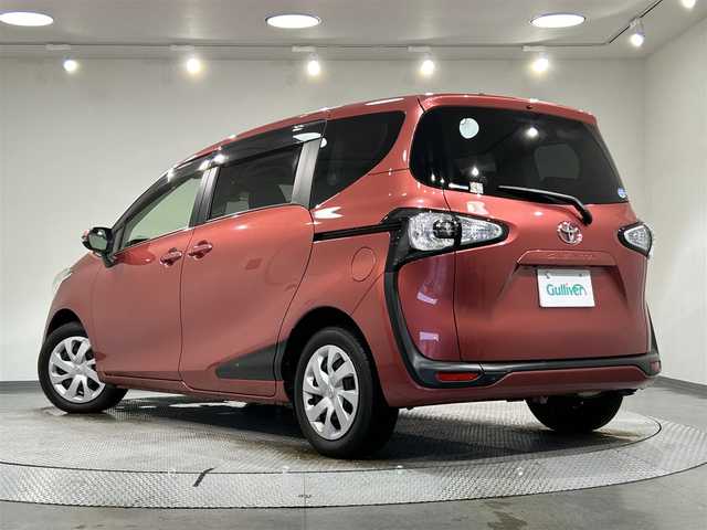 トヨタ シエンタ G 愛知県 2018(平30)年 2.7万km レッドマイカM 純正ＳＤナビ/(FM/AM/CD・DVD再生/Bluetooth/フルセグTV/SD)/トヨタセーフティセンス　/　　-プリクラッシュセーフティ　/　　-オートマチックハイビーム　/　　-レーンディパーチャーアラート/両側パワースライドドア　/ビルトインＥＴＣ　/バックカメラ　/ドライブレコーダー　/LEDヘッドライト/プッシュスタート/　　-スマートキー