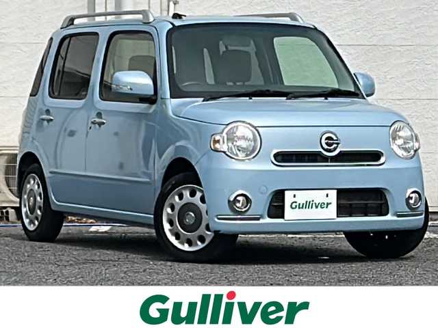 ダイハツ ミラ ココア プラスX 千葉県 2012(平24)年 4.3万km ミストブルーマイカメタリック ミストブルーマイカメタリック　スマートキー　ルーフレール　エコアイドル　パワーウィンドウ　パワーステアリング　　ＡＢＳ　ドアバイザー　フロアマット