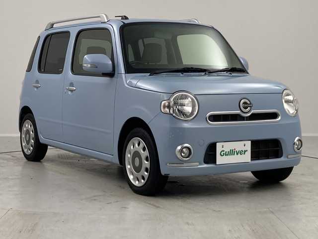 ダイハツ ミラ ココア プラスX 茨城県 2012(平24)年 4.3万km ミストブルーマイカメタリック ミストブルーマイカメタリック　スマートキー　ルーフレール　エコアイドル　パワーウィンドウ　パワーステアリング　　ＡＢＳ　ドアバイザー　フロアマット