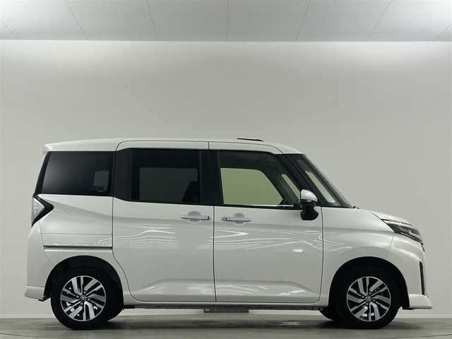 トヨタ ルーミー カスタムG 埼玉県 2022(令4)年 2.8万km パールホワイトⅢ 純正９型ディスプレイオーディオ　パノラミックビューモニター　電動パーキングブレーキ　ドライブレコーダーシートヒーター　ＥＴＣ　ＬＥＤヘッドライト