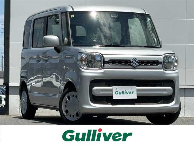 スズキ スペーシア HYBRID G 佐賀県 2020(令2)年 7.2万km シルキーシルバーメタリック 福祉車両/リアスロープ付き/ワンオーナー/純正フロアマット/衝突被害軽減システム/プッシュスタート/オートライト/両側スライドドア/アイドリングストップ/保証書/取扱説明書
