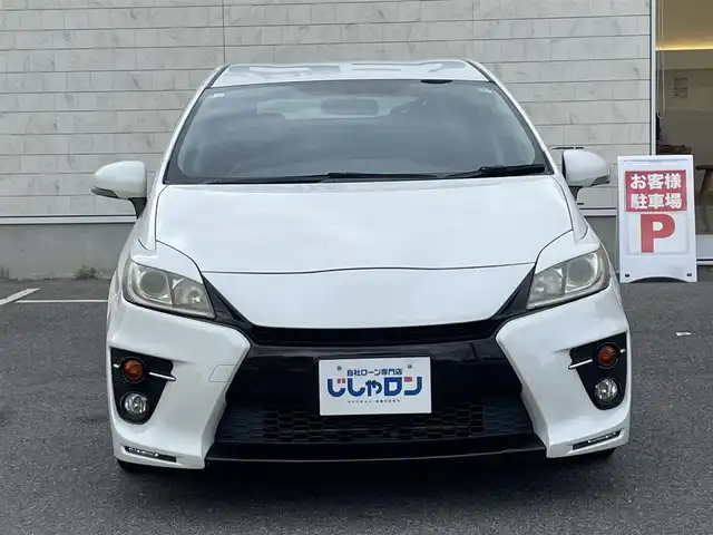トヨタ プリウス S ツーリングセレ G’s 佐賀県 2013(平25)年 10.7万km ホワイトパールクリスタルシャイン こちらは現金またはオートローンご利用時の価格です/自社ローンご希望の方は別途その旨お申付け下さい/＊純正ナビ/＊CD/DVD/Bluetooth/＊バックカメラ/＊Autoライト/＊ＥＴＣ/＊電動格納ミラー/＊横滑り防止装置/＊盗難防止装置/＊フロアマット/＊ドアバイザー/＊パワステ/＊パワーウインドウ/＊ステアリングスイッチ/＊純正アルミホイール