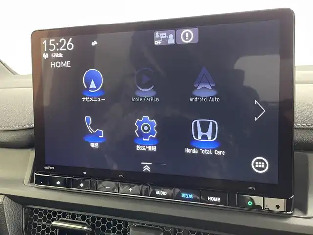 ホンダ ステップワゴン スパーダ eHEV 群馬県 2025(令7)年 0.1千km プラチナホワイトパール スパーダ　e:HEV　4CJ4AP3　11.4インチナビHonda CONNECTナビ LXM-247VFLi(317900円)/禁煙車　登録済未使用車　両側パワースライドドア　ホンダコネクトナビ　アップルカープレイ　フルセグ　バックカメラ　ビルトインETC　ハーフレザーシート　アダクティブクルーズコントロール　シートヒーター