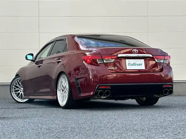 トヨタ マークＸ PREMIUM 茨城県 2013(平25)年 8.4万km ダークレッドマイカメタリック G’s仕様フロントバンパー/リヤバンパー/純正HDDナビ/　　BT/CD/DVD/フルセグ/バックカメラ/シートヒーター/パワーシート/HIDオートライト/木目調パネル/社外20インチアルミホイール/ドライブレコーダー/ETC