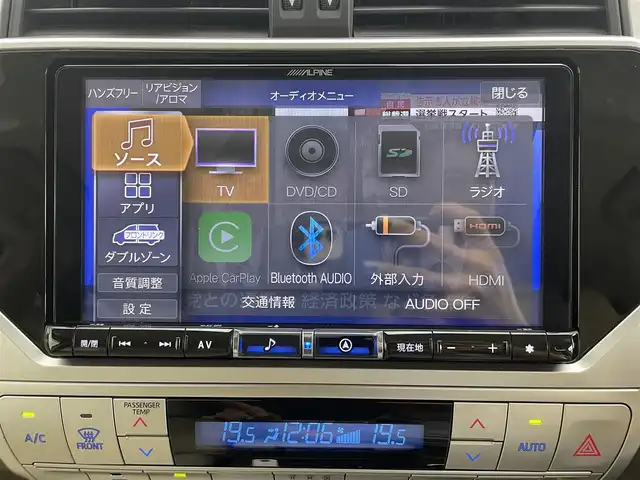 トヨタ ランドクルーザー プラド TX Lパッケージ マットブラED 茨城県 2023(令5)年 4.7万km ブラック 社外9型ナビ/バックカメラ/フルセグ/USB/HDMI/サンルーフ/衝突被害軽減ブレーキ/車線逸脱抑制装置/レーダークルーズコントロール/オートマチックハイビーム/クリアランスソナー/ETC/シートヒーター/ベンチレーション/純正18インチAW/LEDヘッドライト/スマートキー