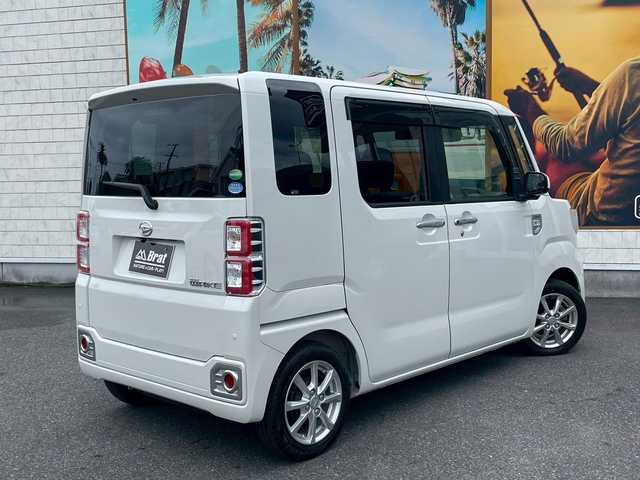 ダイハツ ウェイク L SA Ⅲ 宮崎県 2018(平30)年 2.2万km パールホワイトⅢ 両側パワースライドドア　/KENWOODナビ　/バックカメラ　/ETC　/フロント社外センサー　/CD　/DVD　/Bluetooth　/フロアマット　/ドアバイザー