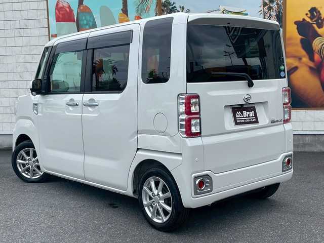 ダイハツ ウェイク L SA Ⅲ 宮崎県 2018(平30)年 2.2万km パールホワイトⅢ 両側パワースライドドア　/KENWOODナビ　/バックカメラ　/ETC　/フロント社外センサー　/CD　/DVD　/Bluetooth　/フロアマット　/ドアバイザー