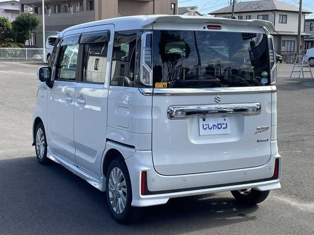 スズキ スペーシア カスタム HYBRID GS 宮城県 2018(平30)年 9万km ピュアホワイトP (株)IDOMが運営する【じしゃロン仙台店】の自社ローン専用車両になりますこちらは現金またはオートローンご利用時の価格です。自社ローンご希望の方は別途その旨お申付け下さい/純正ナビ/Bluetooth/フルセグ/パワースライドドア/ETC/全方位カメラ/衝突軽減システム