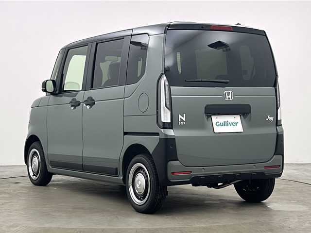 ホンダ Ｎ ＢＯＸ JOY ターボ 秋田県 2025(令7)年 0.1千km 緑Ⅱ ４ＷＤ/ホンダセンシング/アダプティブクルーズコントロール/両側パワースライドドア/パドルシフト/オートブレーキホールド/ハーフレザーシート/撥水シート/前席シートヒーター/ミラーヒーター/オートライト/スマートキー/スペアキー/LEDヘッドライト/取扱説明書/保証書/バックカメラ装着車両