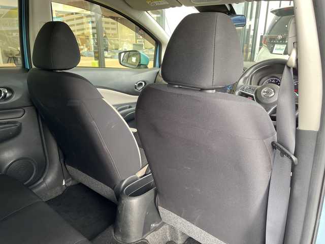 日産 ノート X 愛知県 2018(平30)年 4.8万km ソニックブルー 純正ナビ/バックカメラ/オートライト/ドライブレコーダー/ＥＴＣ/衝突軽減システム/ワンセグ/CD DVD/Bluetooth/ステアリングスイッチ/スマートキー/プッシュスタート