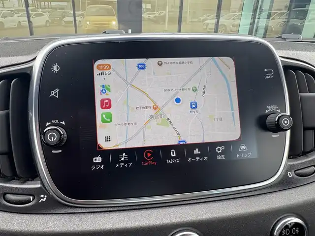 アバルト ５９５ コンペティツィオーネ 石川県 2020(令2)年 6.1万km 黄 左ハンドル/５速MT/ディスプレィオーディオ/ハーフレザーシート/ETC