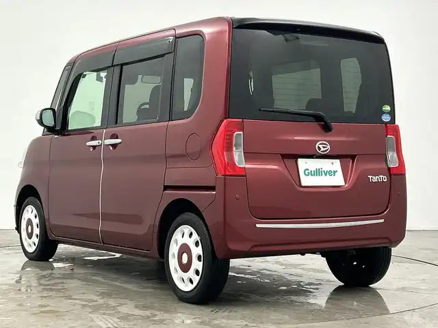 ダイハツ タント X SA Ⅲ 三重県 2018(平30)年 4万km ファイアークォーツレッドM /禁煙車//スマートアシストIII//衝突軽減システム//社外メモリナビ//CD/DVD/BT//フルセグTV//バックカメラ//片側パワースライドドア//シートヒーター//ETC//ステアリングスイッチ//ロールサンシェード//純正14インチホイルキャップ//プッシュスタート//スマートキー//スペアキー有//保証書//取扱説明書