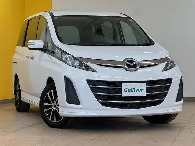 マツダ ビアンテ アイストップ スマートED 群馬県 2010(平22)年 4.7万km クリスタルホワイトパールマイカ 社外ナビ/　（AM/FM/CD/AUX）/フルセグTV/両側パワースライドドア/ETC/ディスチャージヘッドランプ/クリーンエアパッケージ/・「ｎａｎｏｅイオン」/・アレルバスター搭載フィルター/・消臭天井/・リアヒーター/ｉ－ｓｔｏｐ（アイ・ストップ）/アドバンストキーレスエントリー/横滑り防止機構