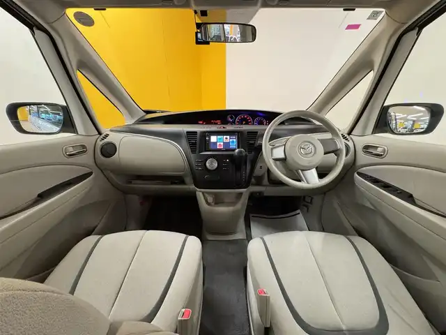 マツダ ビアンテ アイストップ スマートED 群馬県 2010(平22)年 4.7万km クリスタルホワイトパールマイカ 社外ナビ/　（AM/FM/CD/AUX）/フルセグTV/両側パワースライドドア/ETC/ディスチャージヘッドランプ/クリーンエアパッケージ/・「ｎａｎｏｅイオン」/・アレルバスター搭載フィルター/・消臭天井/・リアヒーター/ｉ－ｓｔｏｐ（アイ・ストップ）/アドバンストキーレスエントリー/横滑り防止機構