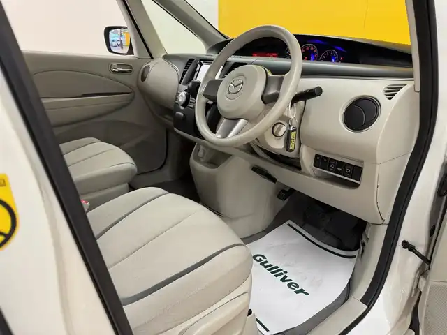 マツダ ビアンテ アイストップ スマートED 群馬県 2010(平22)年 4.7万km クリスタルホワイトパールマイカ 社外ナビ/　（AM/FM/CD/AUX）/フルセグTV/両側パワースライドドア/ETC/ディスチャージヘッドランプ/クリーンエアパッケージ/・「ｎａｎｏｅイオン」/・アレルバスター搭載フィルター/・消臭天井/・リアヒーター/ｉ－ｓｔｏｐ（アイ・ストップ）/アドバンストキーレスエントリー/横滑り防止機構