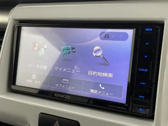 スズキ ハスラー G 宮城県 2018(平30)年 4.2万km サマーブルーM 純正SDナビ:KXM-E502M/Bluetooth/フルセグTV/CD/DVD/AM/FM/バックカメラ/ビルトインETC/衝突被害軽減システム/横滑り防止装置/オートライト/純正フロアマット/前席シートヒーター/キーレスエントリー/ドアバイザー/電動格納ミラー/アイドリングストップ