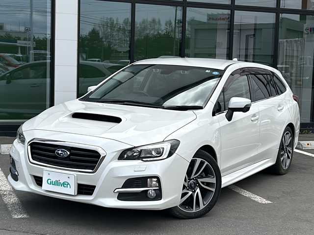 スバル レヴォーグ 1．6GT－S アイサイト 道東・釧路十勝 2015(平27)年 5.6万km クリスタルホワイトP ・4WD/・ターボ/・アドバンストパッケージ/・社外メモリナビ/（フルセグ・AM・FM・CD・DVD・BT）/・バックカメラ/・ETC/・アイサイトVer3/・追従クルーズコントロール/・LEDヘッドランプ/・オートライト/・フォグランプ/・純正18インチアルミ/・革巻きステアリング/・パドルシフト/・パワーシート/・USB電源