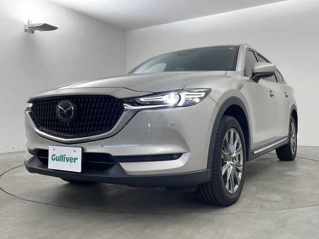 マツダ ＣＸ－８ XD Lパッケージ 兵庫県 2021(令3)年 3.4万km プラチナクォーツメタリック 衝突軽減ブレーキ レーンキープアシスト レーダークルーズコントロール 前後コーナーセンサー 純正ナビ フルセグ 全方位カメラ 前後ドライブレコーダー パワーバックドア スマートキー プッシュスタート