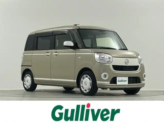 ダイハツ ムーヴ キャンバス X ホワイトアクセント リミテッド SAⅢ 埼玉県 2019(令1)年 3.8万km ナチュラルベージュマイカM 社外ナビ　CD DVD BT　フルセグ　全方位カメラ　スマートアシストIII　両側パワスラ　コーナーセンサー　アイドリングストップ　ステアリングスイッチ　