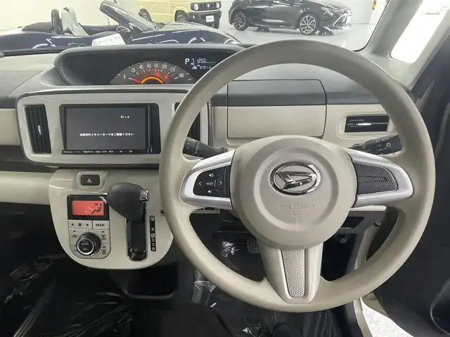 ダイハツ ムーヴ キャンバス X ホワイトアクセント リミテッド SAⅢ 埼玉県 2019(令1)年 3.8万km ナチュラルベージュマイカM 社外ナビ　CD DVD BT　フルセグ　全方位カメラ　スマートアシストIII　両側パワスラ　コーナーセンサー　アイドリングストップ　ステアリングスイッチ　