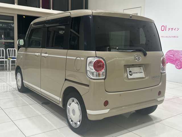 ダイハツ ムーヴ キャンバス X ホワイトアクセント リミテッド SAⅢ 埼玉県 2019(令1)年 3.8万km ナチュラルベージュマイカM スマートアシストIII/社外ナビ　/ CD/DVD/BT/フルセグ　/全方位カメラ　　/両側パワスラ　/コーナーセンサー/スマートキー/禁煙車