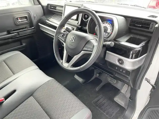 スズキ スペーシア カスタム HYBRID XS 滋賀県 2019(平31)年 4.5万km ピュアホワイトP