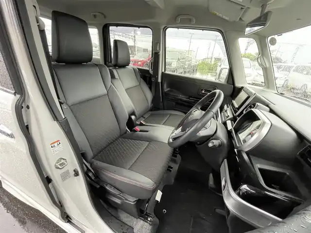スズキ スペーシア カスタム HYBRID XS 滋賀県 2019(平31)年 4.5万km ピュアホワイトP