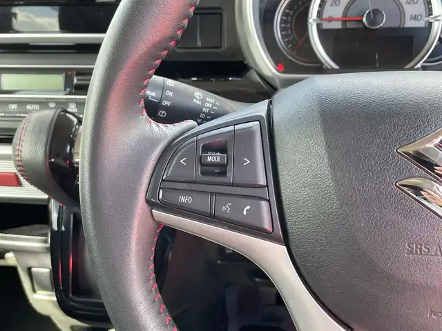 スズキ スペーシア カスタム HYBRID XS 滋賀県 2019(平31)年 4.5万km ピュアホワイトP