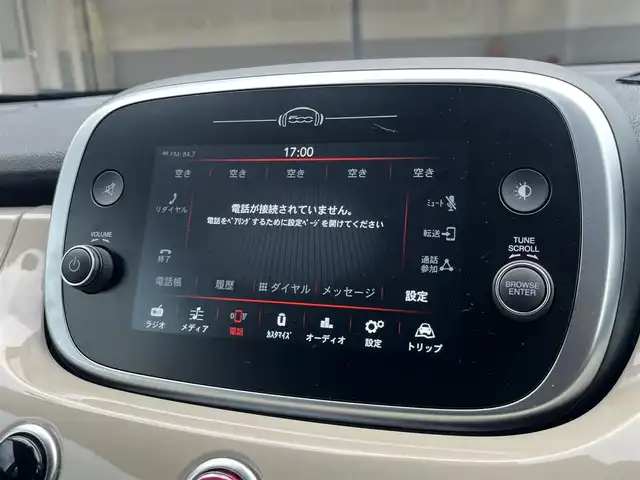 フィアット ５００Ｘ クロス 静岡県 2019(令1)年 3万km ベージュ ワンオーナー/レザーシート/ブラインドスポットアシスト/純正ディスプレイオーディオ/(Bluetooth/CarPlay/USB)/バックカメラ/アダプティブクルーズコントロール/レーンキープアシスト/パーキングアシスト/パワーシート /シートヒーター/スマートキー/ETC/ドライブレコーダー/純正フロアマット/純正17インチアルミホイール/保証書/取扱説明書/スペアキー