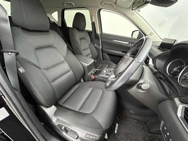 マツダ ＣＸ－５ 25S プロアクティブ 道央・札幌 2018(平30)年 5.8万km ジェットブラックマイカ ・4WD/・寒冷地仕様/・純正ナビ/　BT／CD／DVD／USB／ワンセグ/・バックカメラ/・ALPINE製フリップダウン/・社外ETC/・レーダークルーズコントロール/・レーンキープアシスト/・前席シートヒーター/・ステアリングヒーター/・運転席パワーシート/・LEDヘッドライト/・フォグライト/・オートライト/・サイドバイザー/・純正フロアマット/・純正夏19インチAW/・プッシュスタート/・スマートキー