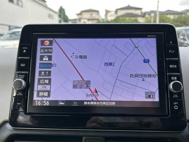日産 デイズ X 熊本県 2019(平31)年 3.9万km ブラック 衝突軽減ブレーキ/プッシュスタート/純正ナビ/（CD・DVD・フルセグTV・BTオーディオ・SD）/アラウンドビューモニター/ドライブレコーダー/純正14インチAW/オートライト/前後コーナーセンサー/横滑り防止装置/ウィンカーミラー/純正フロアマット/純正ドアバイザー/新車保証書/取扱説明書/スマートスペアキー×1本