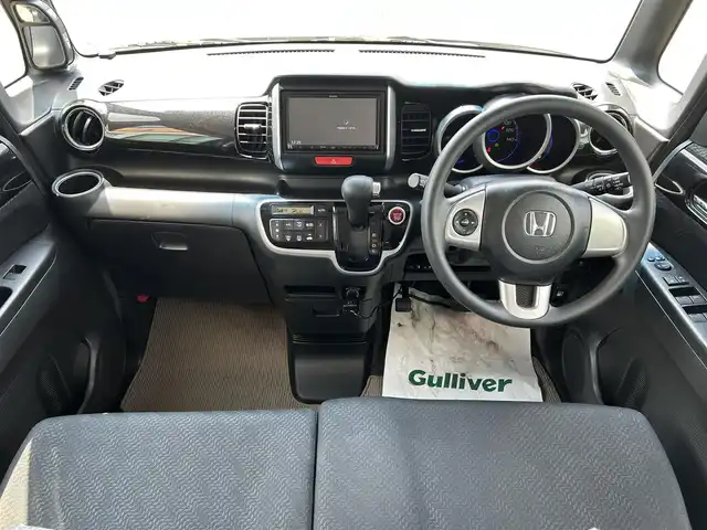 ホンダ Ｎ ＢＯＸ カスタム G Lパッケージ 和歌山県 2013(平25)年 7万km プレミアムゴールドパープルパール 社外7インチナビ/ワンセグTV/バックカメラ/横滑り防止機能/純正フロアマット/純正アルミホイール/片側パワースライド/社外ドライブレコーダー/社外ETC/ECON/キセノンヘッドライト/オートライト