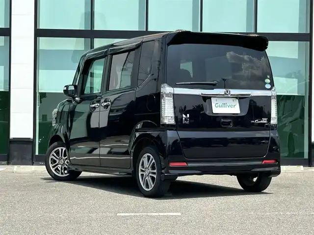 ホンダ Ｎ ＢＯＸ カスタム G Lパッケージ 和歌山県 2013(平25)年 7万km プレミアムゴールドパープルパール 社外7インチナビ/ワンセグTV/バックカメラ/横滑り防止機能/純正フロアマット/純正アルミホイール/片側パワースライド/社外ドライブレコーダー/社外ETC/ECON/キセノンヘッドライト/オートライト