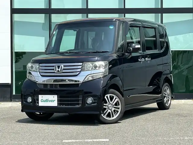 ホンダ Ｎ ＢＯＸ カスタム G Lパッケージ 和歌山県 2013(平25)年 7万km プレミアムゴールドパープルパール 社外7インチナビ/ワンセグTV/バックカメラ/横滑り防止機能/純正フロアマット/純正アルミホイール/片側パワースライド/社外ドライブレコーダー/社外ETC/ECON/キセノンヘッドライト/オートライト