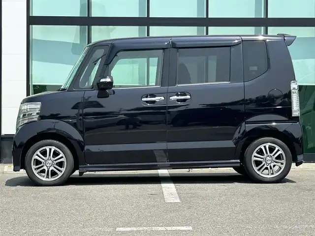 ホンダ Ｎ ＢＯＸ カスタム G Lパッケージ 和歌山県 2013(平25)年 7万km プレミアムゴールドパープルパール 社外7インチナビ/ワンセグTV/バックカメラ/横滑り防止機能/純正フロアマット/純正アルミホイール/片側パワースライド/社外ドライブレコーダー/社外ETC/ECON/キセノンヘッドライト/オートライト