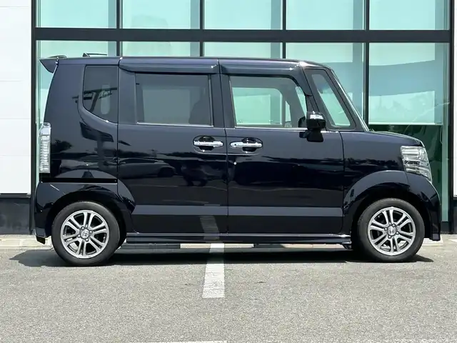 ホンダ Ｎ ＢＯＸ カスタム G Lパッケージ 和歌山県 2013(平25)年 7万km プレミアムゴールドパープルパール 社外7インチナビ/ワンセグTV/バックカメラ/横滑り防止機能/純正フロアマット/純正アルミホイール/片側パワースライド/社外ドライブレコーダー/社外ETC/ECON/キセノンヘッドライト/オートライト