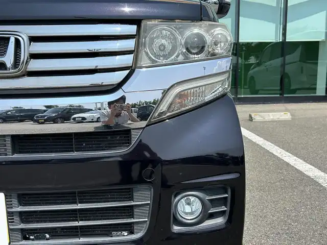 ホンダ Ｎ ＢＯＸ カスタム G Lパッケージ 和歌山県 2013(平25)年 7万km プレミアムゴールドパープルパール 社外7インチナビ/ワンセグTV/バックカメラ/横滑り防止機能/純正フロアマット/純正アルミホイール/片側パワースライド/社外ドライブレコーダー/社外ETC/ECON/キセノンヘッドライト/オートライト