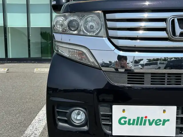 ホンダ Ｎ ＢＯＸ カスタム G Lパッケージ 和歌山県 2013(平25)年 7万km プレミアムゴールドパープルパール 社外7インチナビ/ワンセグTV/バックカメラ/横滑り防止機能/純正フロアマット/純正アルミホイール/片側パワースライド/社外ドライブレコーダー/社外ETC/ECON/キセノンヘッドライト/オートライト