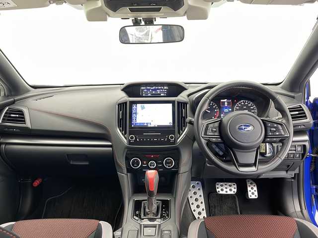 スバル インプレッサ スポーツ STI スポーツ 長野県 2021(令3)年 2.8万km WRブルーパール 純正メモリーナビ/フルセグＴＶ/BT/バックカメラ/アイサイト/BSM/ETC/前席パワーシート/純正アルミ/ステアリングスイッチ/ドライブレコーダー