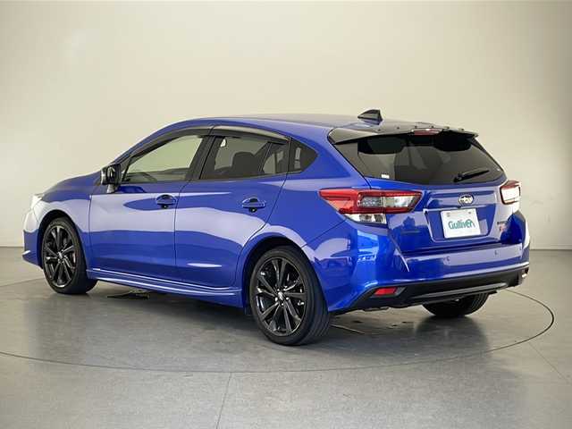 スバル インプレッサ スポーツ STI スポーツ 長野県 2021(令3)年 2.8万km WRブルーパール 純正メモリーナビ/フルセグＴＶ/BT/バックカメラ/アイサイト/BSM/ETC/前席パワーシート/純正アルミ/ステアリングスイッチ/ドライブレコーダー