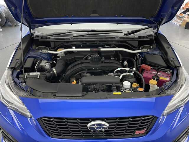 スバル インプレッサ スポーツ STI スポーツ 長野県 2021(令3)年 2.8万km WRブルーパール 純正メモリーナビ/フルセグＴＶ/BT/バックカメラ/アイサイト/BSM/ETC/前席パワーシート/純正アルミ/ステアリングスイッチ/ドライブレコーダー