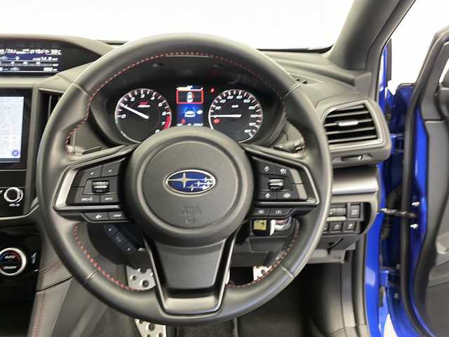 スバル インプレッサ スポーツ STI スポーツ 長野県 2021(令3)年 2.8万km WRブルーパール 純正メモリーナビ/フルセグＴＶ/BT/バックカメラ/アイサイト/BSM/ETC/前席パワーシート/純正アルミ/ステアリングスイッチ/ドライブレコーダー